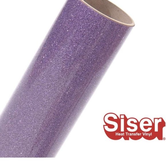 6 Sheets 10" x 10" Glitter Siser Easyweed HTV Heat Transfer Vinyl Iron-On Heat - Picture 5 of 11